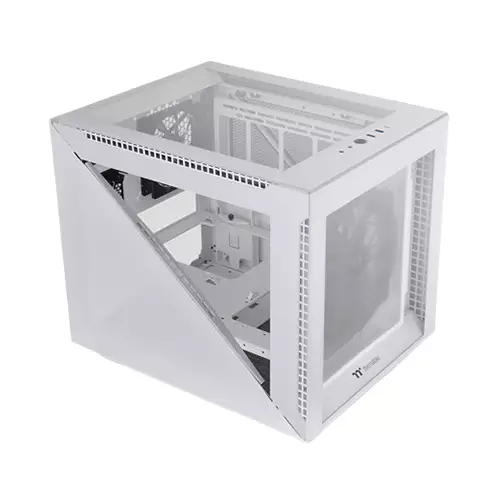 Thermaltake Divider 200 TG Snow Micro Desktop Casing - 1