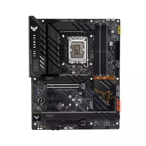 ASUS TUF GAMING Z690-PLUS D4 LGA 1700 Intel 12th Gen ATX Motherboard - 1