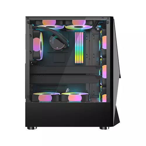 1STPLAYER DK-3 Gaming Case (Black) - 2