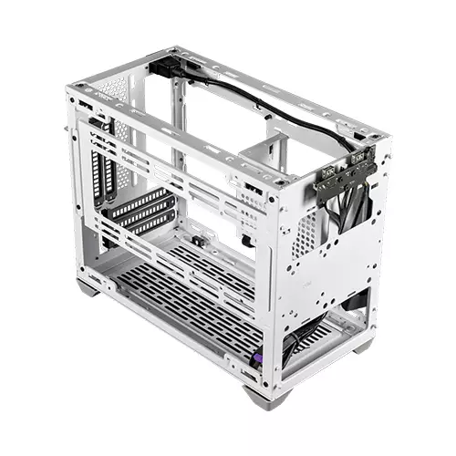 COOLER MASTER NR200P MAX MINI GAMING CASE  -WHITE - 2