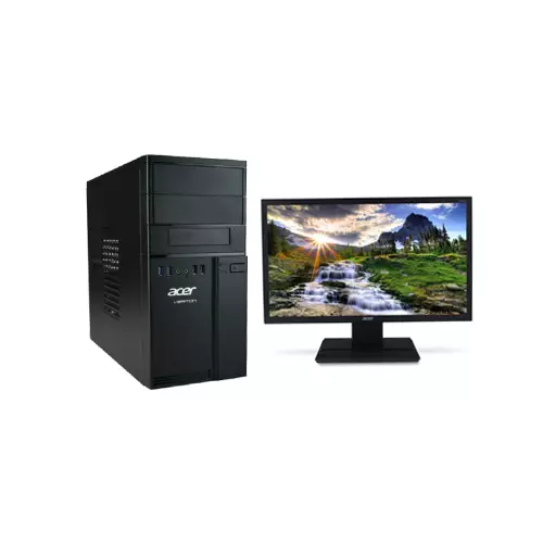 Acer Veriton M200-H510 Core i5 11th Gen 8GB RAM 1TB HDD Brand PC with Acer 22 inch Monitor