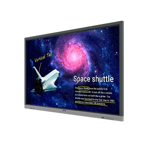 BenQ RE6501 75 inch 4k Touch Interactive Flat-Panel Display - 2