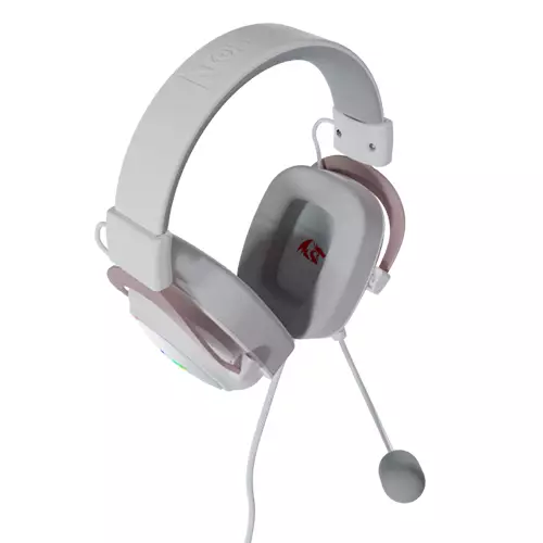 Redragon H510 Zeus-X RGB Wired Gaming Headset (WHITE) - 2