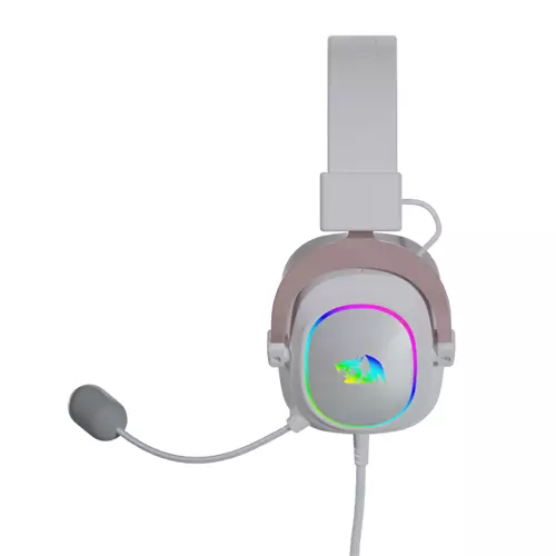 Redragon H510 Zeus-X RGB Wired Gaming Headset (WHITE) - 3