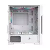 1stPlayer T3 Mesh m-ATX Gaming Case (White)-1