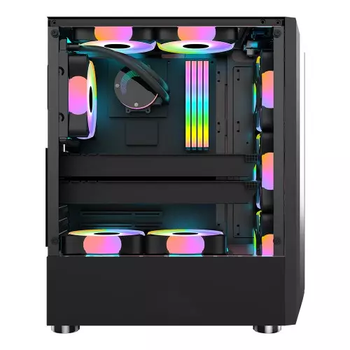 1stPlayer RB-3 ATX Gaming Case (Black) - 1