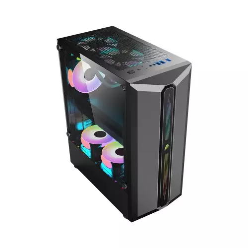 1stPlayer RB-3 ATX Gaming Case (Black) - 2