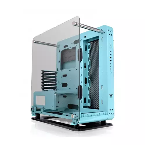 Thermaltake Core P6 Tempered Glass Turquoise ATX Mid Tower case - 1