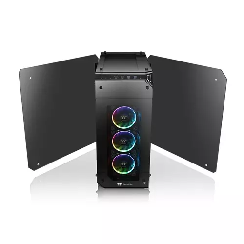 Thermaltake View 71 TG RGB Plus Tempered Glass E-ATX full tower case - 1