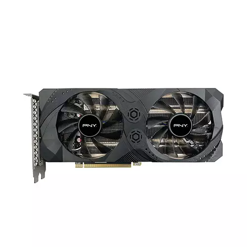 PNY GEFORCE RTX 3060 TI 8GB UPRISING DUAL FAN (LHR) GRAPHICS CARD - 2