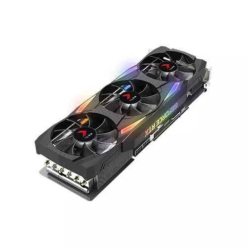 PNY GEFORCE RTX 3070 TI 8GB XLR8 GAMING UPRISING EPIC-X RGB TRIPLE FAN GRAPHICS CARD - 3