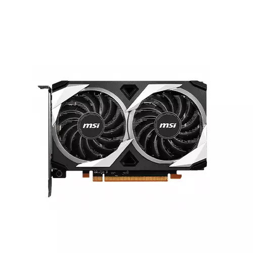 MSI Radeon RX 6500 XT Mech 2X 4G OC GDDR6 Graphics Card - 2