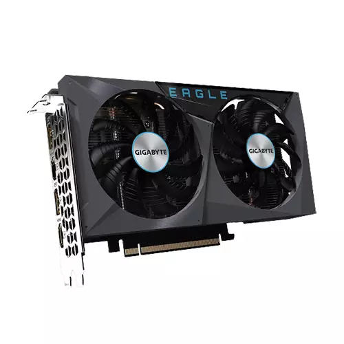 Gigabyte GeForce RTX 3050 EAGLE OC 8G 8GB GAMING Graphics Card - 1
