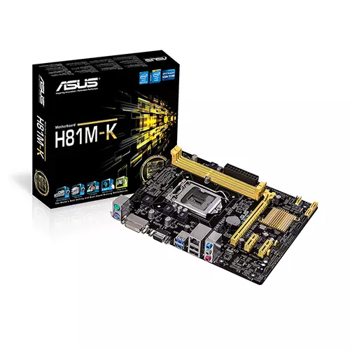 ASUS H81M-K MICRO-ATX H81 4TH GEN INTEL CHIPSET MOTHERBOARD