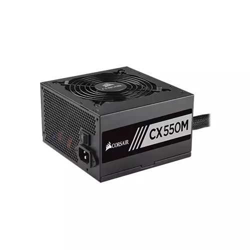 CORSAIR CX550M 550 Watt 80 PLUS BRONZE Certified Modular Power Supply-gallery-1