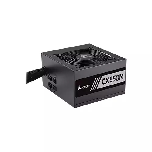 CORSAIR CX550M 550 Watt 80 PLUS BRONZE Certified Modular Power Supply-gallery-2