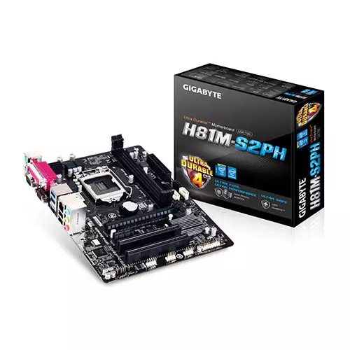 Gigabyte GA-H81M-S2PH 4th Gen Micro ATX Motherboard