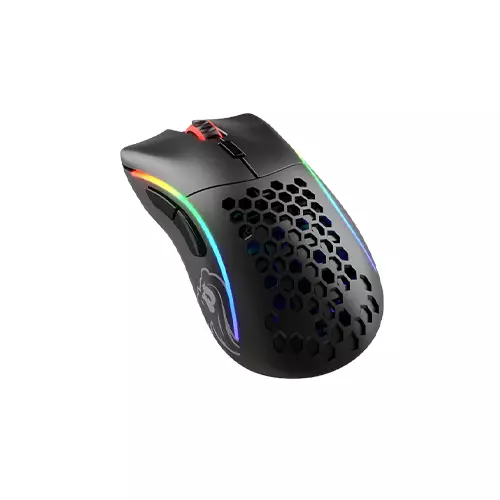 GLORIOUS MODEL D WIRELESS GAMING MOUSE (MATTE BLACK) - 1