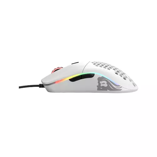 GLORIOUS O MINUS RGB USB GAMING MOUSE (Matte White) - 2