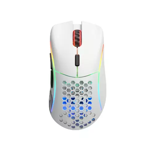 GLORIOUS MODEL D WIRELESS GAMING MOUSE (MATTE WHITE)