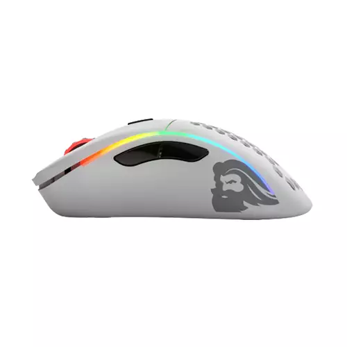 GLORIOUS MODEL D WIRELESS GAMING MOUSE (MATTE WHITE) - 3