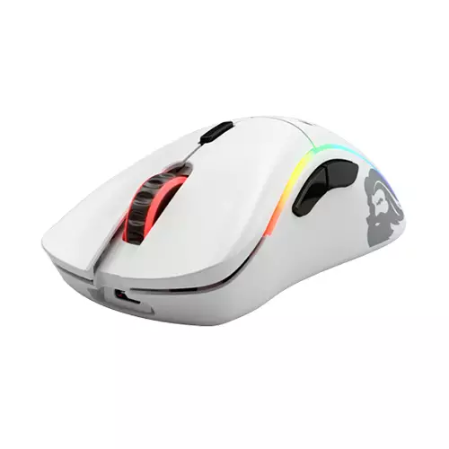 GLORIOUS MODEL D WIRELESS GAMING MOUSE (MATTE WHITE)-2