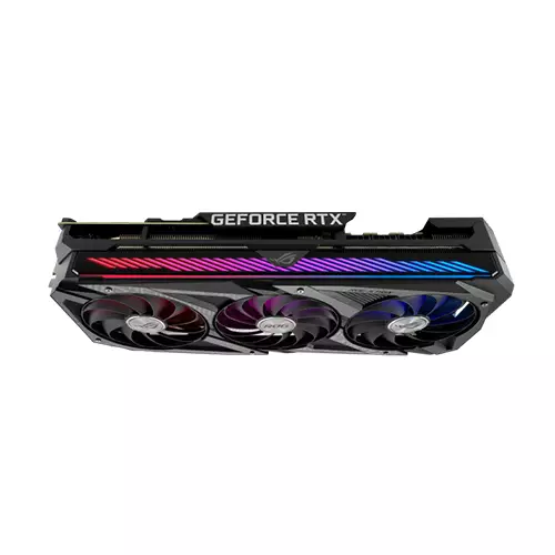ASUS ROG STRIX GEFORCE RTX 3080 OC EDITION 12GB GDDR6X GAMING GRAPHICS CARD - 2