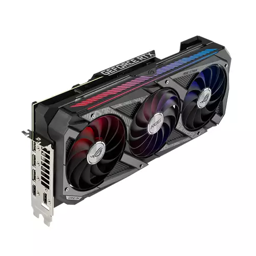ASUS ROG STRIX GEFORCE RTX 3080 OC EDITION 12GB GDDR6X GAMING GRAPHICS CARD - 3