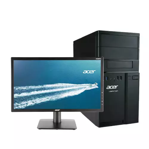 ACER VERITON M200-H510 INTEL I3 10TH 4GB DDR4 RAM 1TB HDD BRAND PC WITH 22 INCH MONITOR