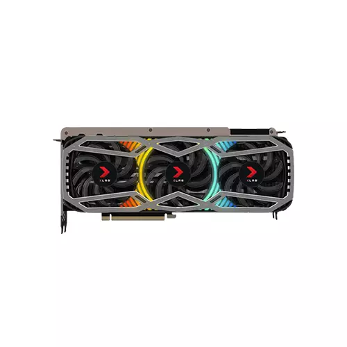 PNY GEFORCE RTX 3080 10GB XLR8 GAMING REVEL EPIC-X RGB TRIPLE FAN (LHR) GRAPHICS CARD - 2