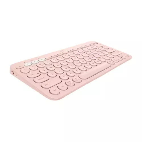 Logitech K380 MULTI-DEVICE BLUETOOTH KEYBOARD (ROSE) - 1