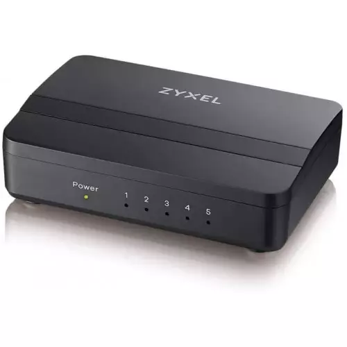 Zyxel GS-105SV2 5-Port Desktop Gigabit Ethernet Media Switch-gallery-1