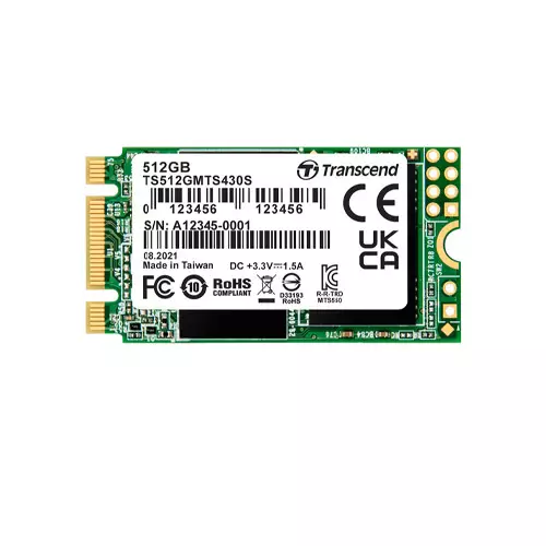 Transcend 430S 512GB M.2 2242 SATA III Internal SSD
