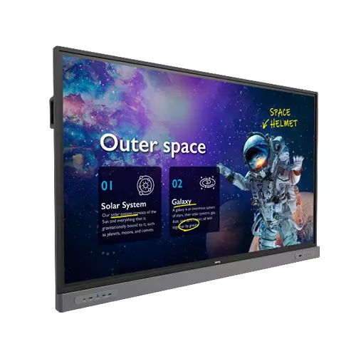 BenQ RM7503 75-inch UHD Education Interactive Flat Panel Display - 1