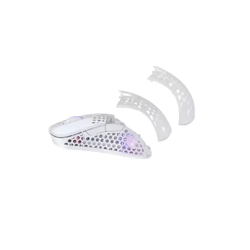 XTRFY M4 RGB ULTRA-LIGHT WIRELESS ERGONOMIC GAMING MOUSE (WHITE)-4