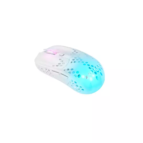 XTRFY MZ1 RGB ULTRA-LIGHT WIRELESS ERGONOMIC GAMING MOUSE (WHITE) - 1