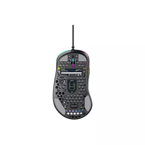 XTRFY M4 RGB ULTRA-LIGHT WIRED ERGONOMIC GAMING MOUSE (BLACK) - 3