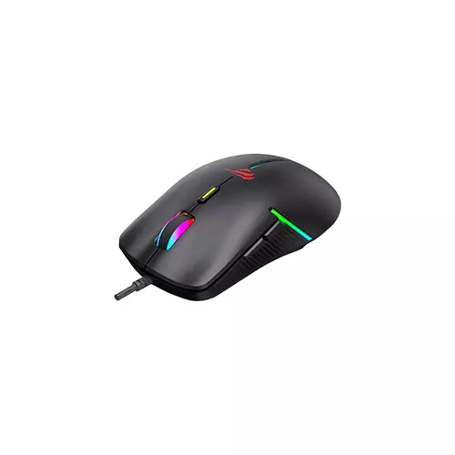 HAVIT MS1031 WIRED BLACK RGB BACKLIT PROGRAMMABLE GAMING MOUSE
