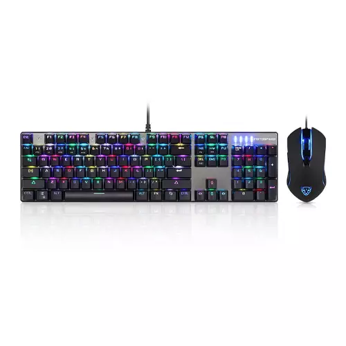 MOTOSPEED CK888 MECHANICAL GAMING KEYBOARD AND MOUSE COMBO