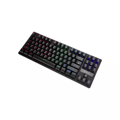 XTRIKE ME GK-979 WIRED RAINBOW BACKLIT FRAMELESS USB MECHANICAL GAMING KEYBOARD-gallery-2