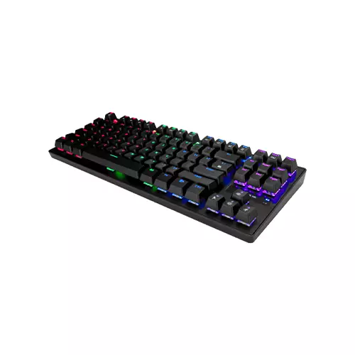 XTRIKE ME GK-979 WIRED RAINBOW BACKLIT FRAMELESS USB MECHANICAL GAMING KEYBOARD-gallery-3