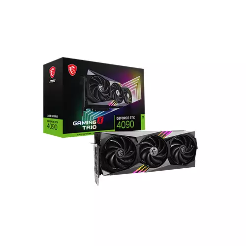 MSI GEFORCE RTX 4090 GAMING X TRIO 24G GDDR6X GRAPHICS CARD