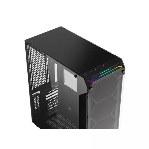 XIGMATEK OVERTAKE TEMPERED GLASS EATX GAMING CASE - 4