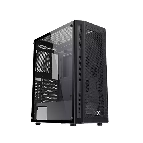 XIGMATEK MASTER X TEMPERED GLASS ATX GAMING CASE (BLACK) - 1