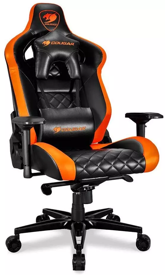 Cougar ARMOR TITAN Orange The Ultimate Gaming Chair - 1