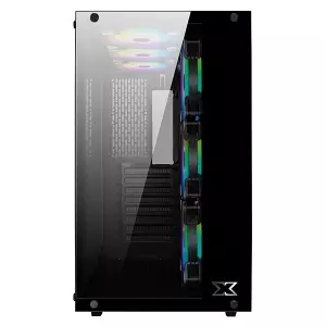XIGMATEK EN41787 Aquarius TG RGB Gaming Case - 1