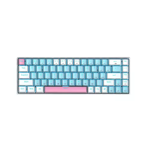 E-YOOSO Z686 MONOCHROME COMPACT WIRED MECHANICAL KEYBOARD (BLUE SWITCH)