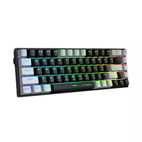 E-YOOSO Z686 RGB WIRED MECHANICAL KEYBOARD (BLUE SWITCH)