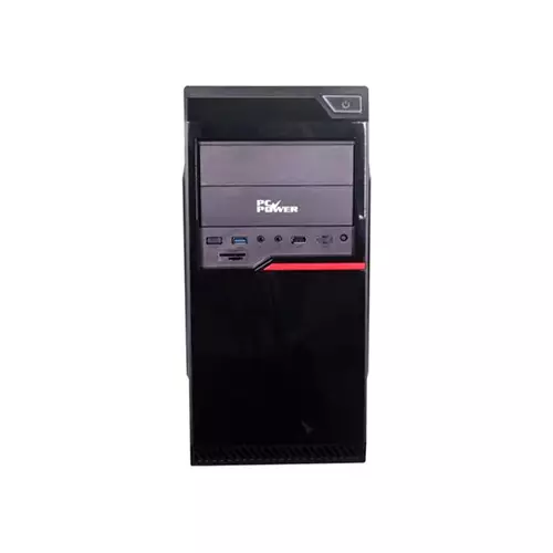 PC POWER 180F-2Ux1.1 MID TOWER DESKTOP CASE WITH 230 WATT PSU WITH 2 YEARS WARRANTY - 1