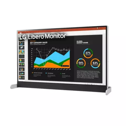 LG LIBERO 27-INCH QHD MONITOR WITH DETACHABLE FULL HD WEBCAM - 1